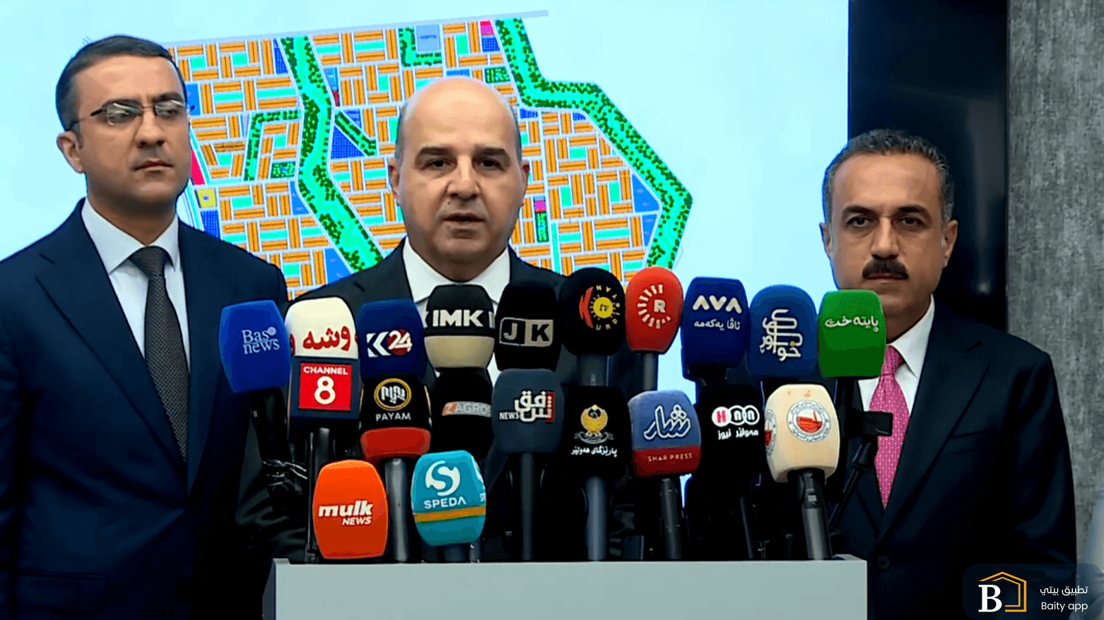 إجراء قرعة توزيع قطع الأراضي السكنية على موظفي قضاء خبات