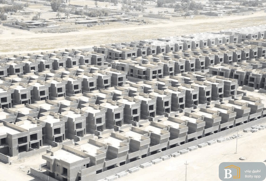 وزارة الإعمار : دائرة الإعمار الهندسي تواصل إشرافها على مشروع جادة بغداد السكني والتجاري في مدينة الرفيل